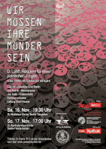 2019 - Wir müssen ihre Münder sein