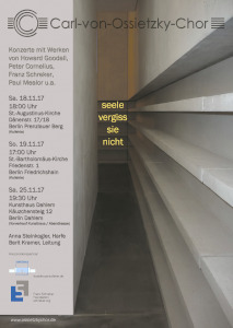 2017 - Seele, vergiss sie nicht!